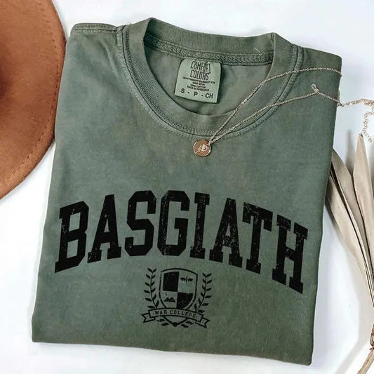 Basgiath War College Comfort Colors Shirt, Fourth Wing Shirt, Violet Sorrengail, Bookish Shirt, Xaden Riorson, Gifts For...