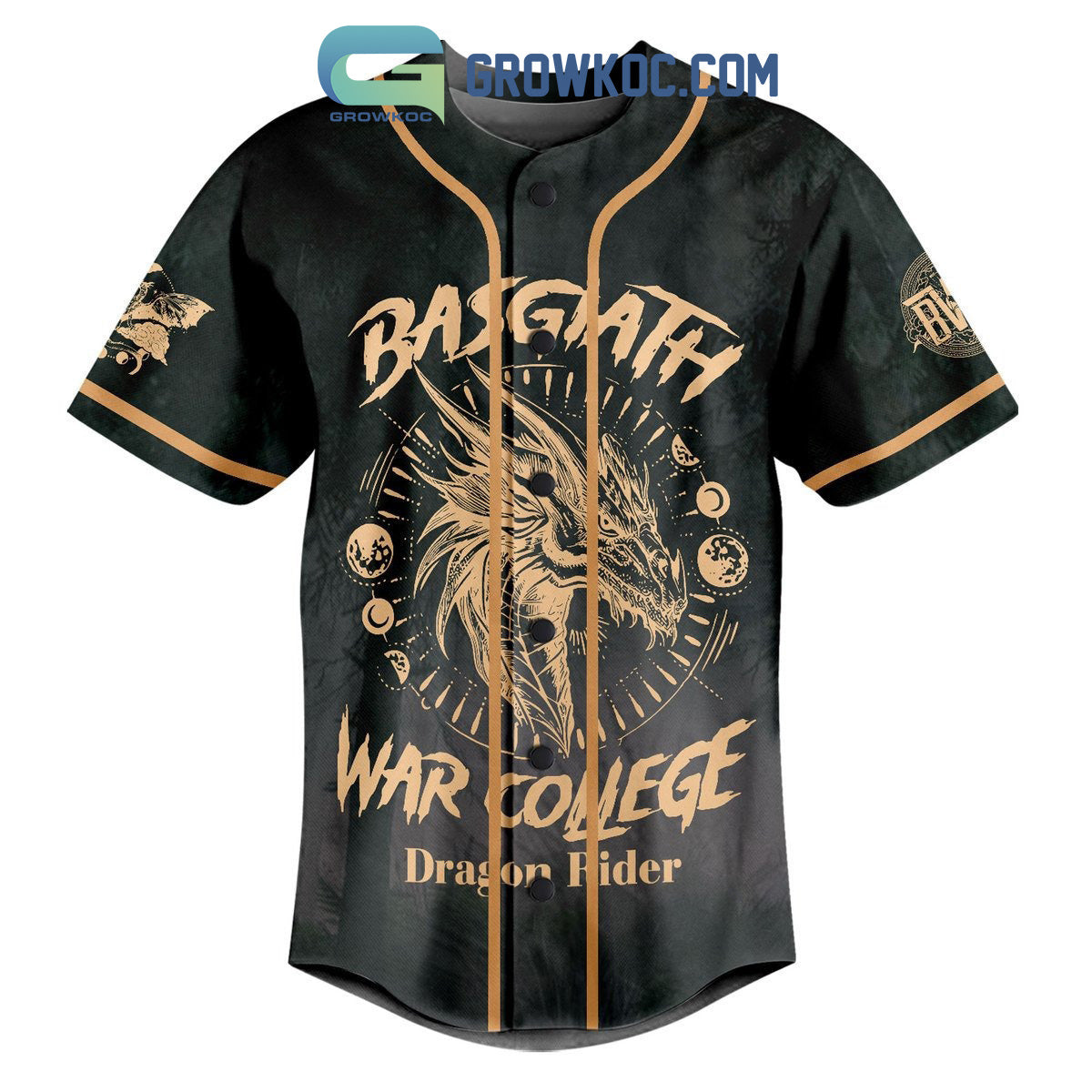 Basgiath War College Dragon Rider Personalized Baseball Jersey