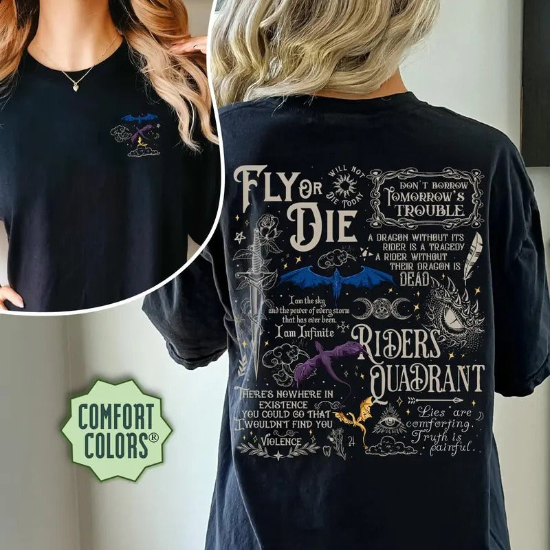 Basgiath War College Fourth Wing T-Shirt, Wing Leader, Reader Are Leaders Tshirt, Iron Flame Shirt, Shirt for Book...
