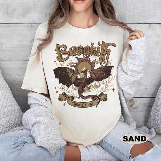 Basgiath War College Shirt, Fourth Wing Shirt, Dragon Ridder Rebecca Yoros Shirt, Fourth Wing Violet Sorrengail  Bookish...