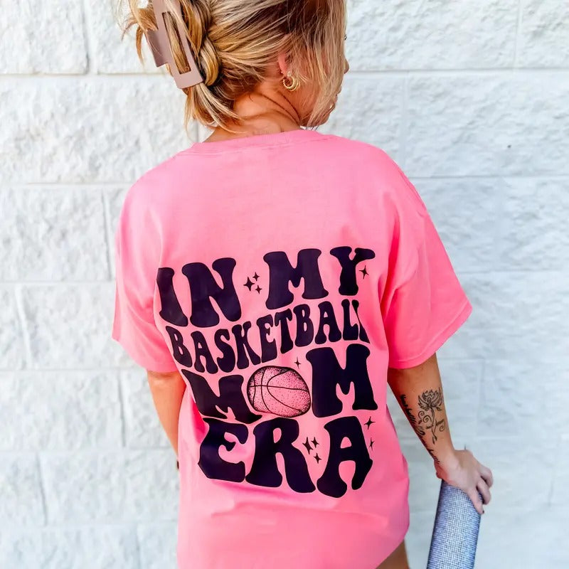 Basketball Mom Era Graphic Tee Hoodie, Sweatshirt | WearSparks.com