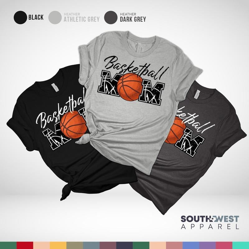 Basketball Mom Shirt Basketball Shirt Mother's Day Gift Idea Gift For Her Funny Mom Shirt Mom Life Shirt Mom Gift Sport...