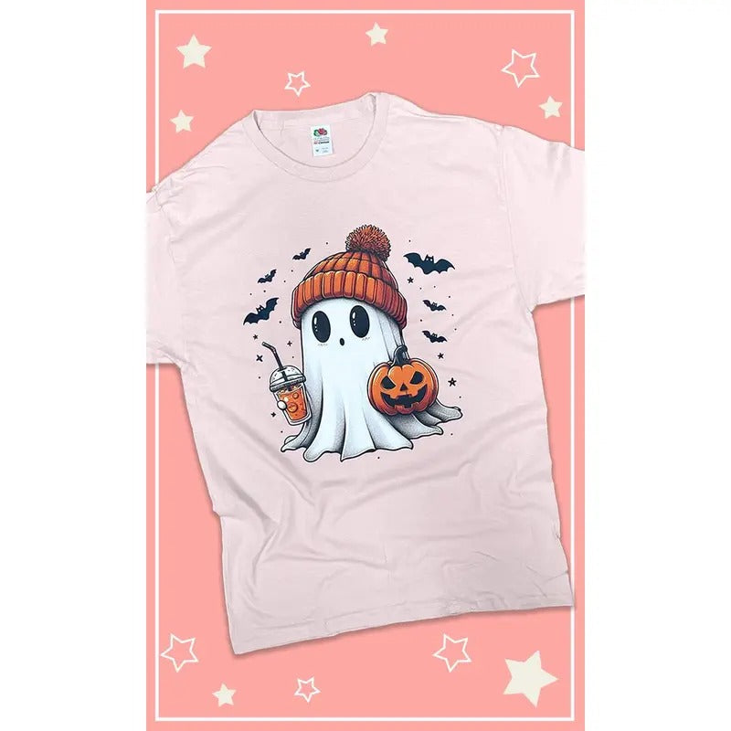 Batty Ghost Graphic T-Shirt Hoodie, Sweatshirt | WearSparks.com
