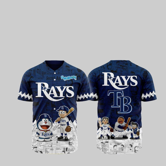 Bay Rays Doraemon Jersey 2025 - Grishko.com T-Shirts, Hoodie, Sweatshirt | WearSparks.com