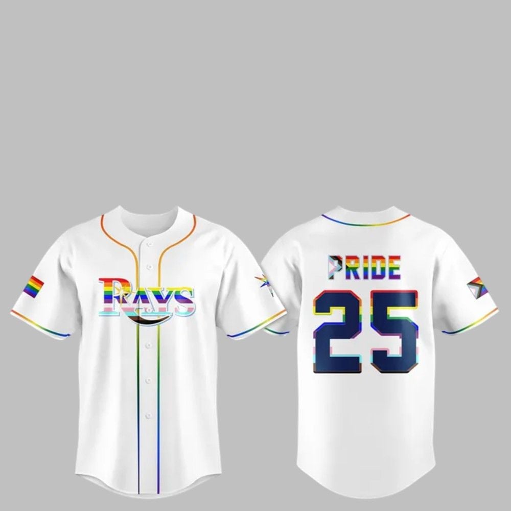 Bay Rays Pride Night Jersey 2025 - Grishko.com T-Shirts, Hoodie, Sweatshirt | WearSparks.com (Image 1)