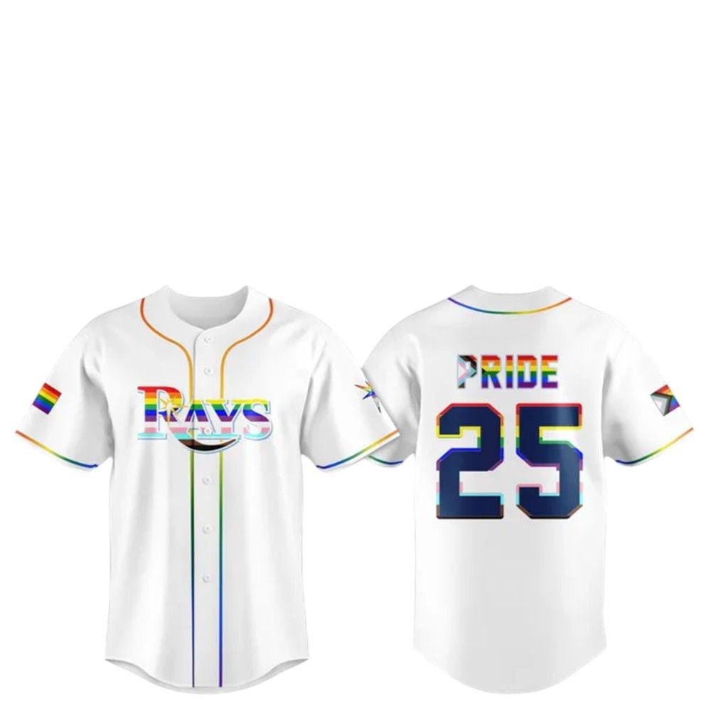 Bay Rays Pride Night Jersey 2025 - Grishko.com T-Shirts, Hoodie, Sweatshirt | WearSparks.com (Image 2)
