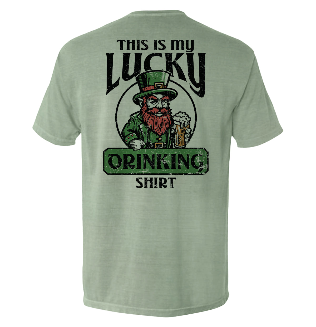 This Is My Lucky Drinking Shirt Hoodie, Sweatshirt | WearSparks.com (Image 5)
