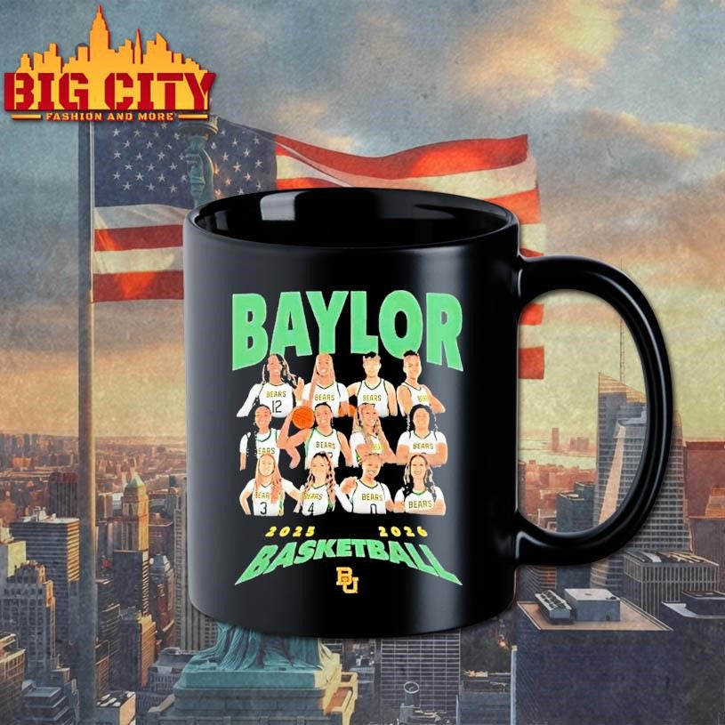 Baylor Womens Basketball 2026 Team Players Shirt