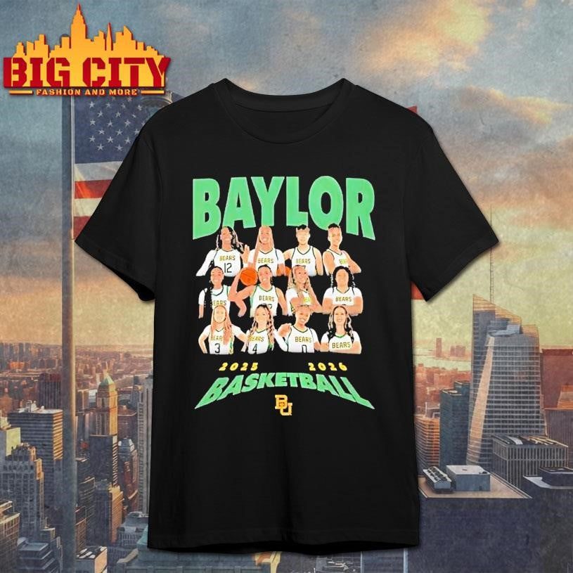 Baylor Womens Basketball 2026 Team Players Shirt
