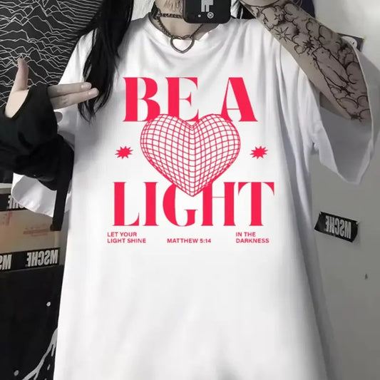 Be A Light Unisex Washed T-Shirt, Outdoors T-Shirt, Cotton Unisex T-Shirt Hoodie, Sweatshirt | WearSparks.com
