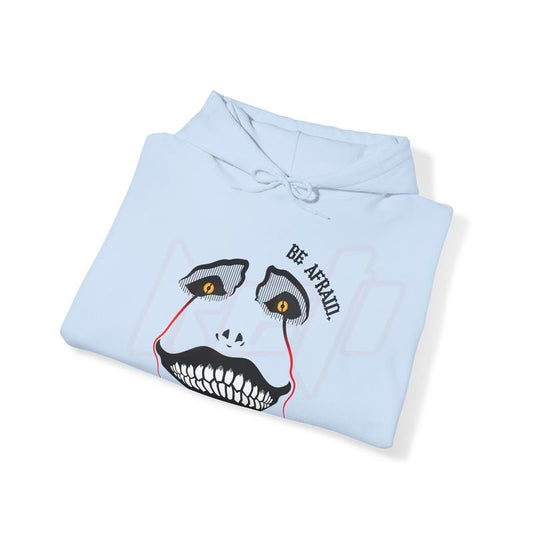'Be Afraid' Statue of God Smiling Face Solo Leveling Inspired Anime Manga Menswear Womens Unisex Casual Pullover Hoodie...