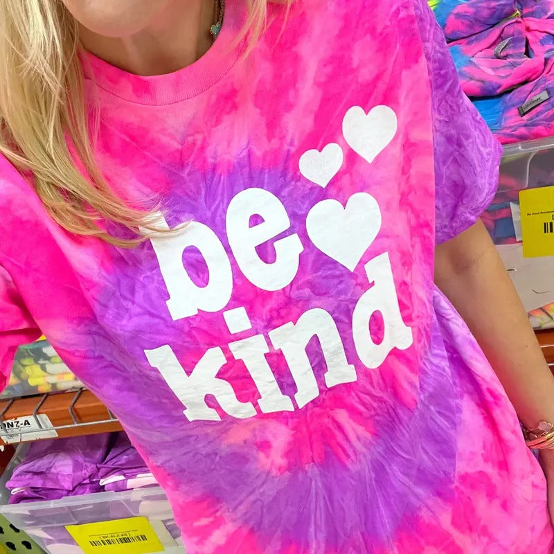 Be Kind Heart Tee Hoodie, Sweatshirt | WearSparks.com
