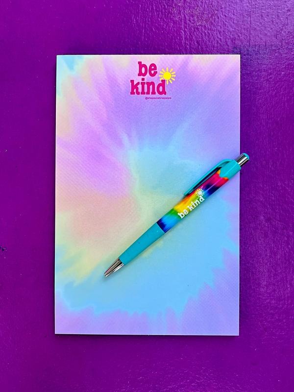 Be Kind Rainbow Pad + Pen Set T-Shirts, Hoodie, Sweatshirt | WearSparks.com