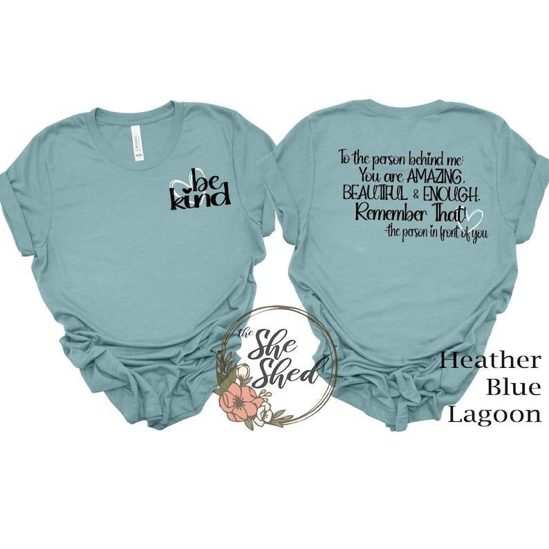 Be Kind and Spread Love with Mental Health Advocacy  T-shirt, sweater and Hoodie 2 sides Cotton Sweatshirt | WearSparks.com