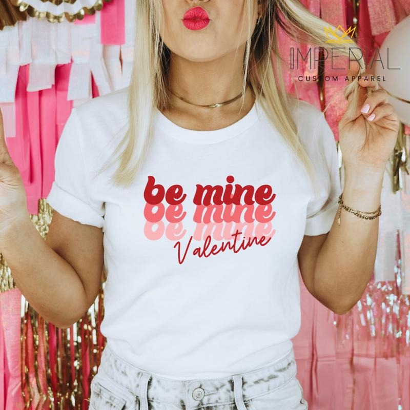 Be Mine Valentines Day T-Shirt, Valentines Day Sweatshirt, Valentines Day Sweatshirt, VDay Sweatshirt Hoodie | WearSparks.com