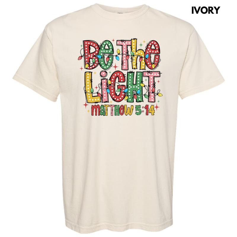 Be The Light Comfort Colors T-Shirt 'NLB' Hoodie, Sweatshirt | WearSparks.com