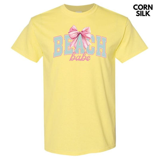 Beach Babe Coquette Gildan Short Sleeve T-Shirt Hoodie, Sweatshirt | WearSparks.com