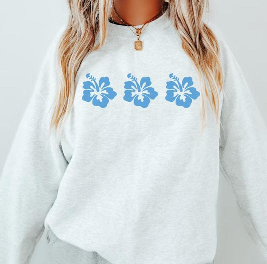 Beach Hoodie, Hibiscus Flower Hoodie Graphic, Cotton Casual Oversized Hoodie, Sunset Hoodie, Beach Hoodie, Womens...