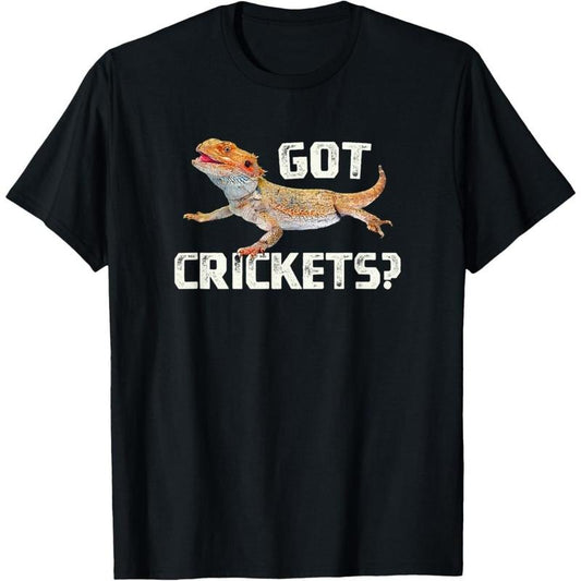 Bearded Dragon Got Crickets Funny Pet Lizard Lover T-Shirt made in usa Hoodie, Sweatshirt | WearSparks.com