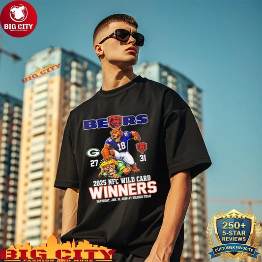 Bears Beat Packers 31-27 NFC Wild Card 2025 shirt