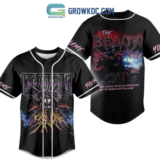 Beartooth The Below Tour Personalized Baseball Jersey