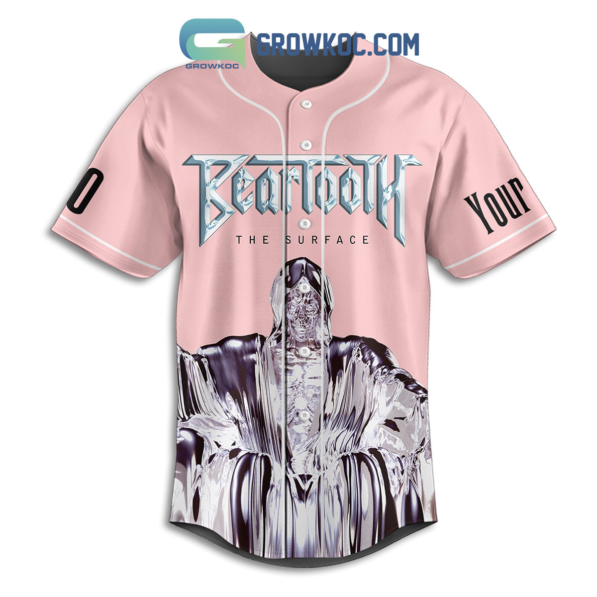 Beartooth The Plot In You Tour 2024 Personalized Baseball Jersey