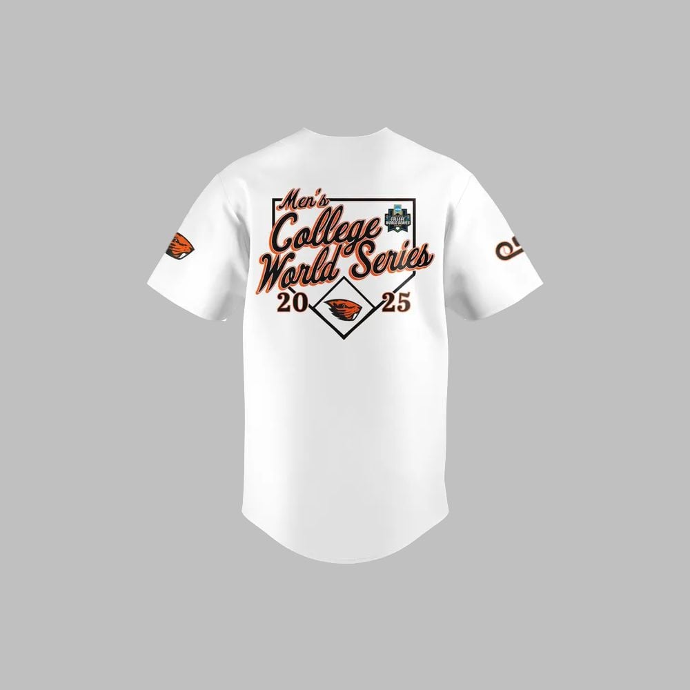 Beavers Baseball College World Series 2025 Jersey - Grishko.com T-Shirts, Hoodie, Sweatshirt | WearSparks.com (Image 3)