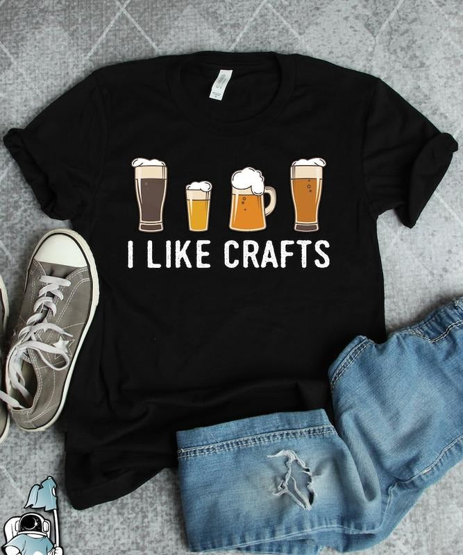 Beer Shirts, Beer Gifts, I Like Crafts Beer Shirt, Homebrewer Shirts, Brewery Shirts, Beer Lover Shirts Hoodie, Sweatshirt