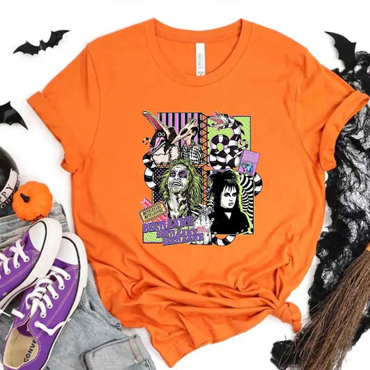 Beetlejuice Shirt, Hallowen Shirt,  Cute Fall Shirt, Spooky Seasonstyle{n002}2 Hoodie, Sweatshirt | WearSparks.com