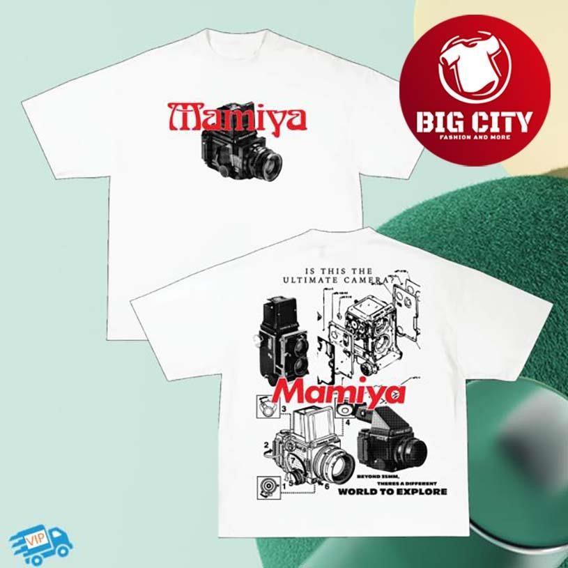Bellows Film Lab Mamiya 2026 Two Sided Shirt