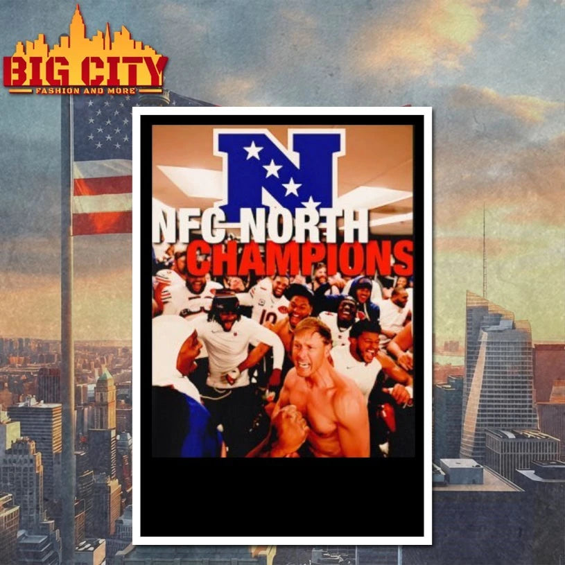 Ben Johnson Shirt Off Bears NFC North Champions poster shirt