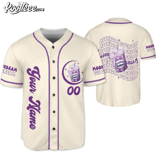Benson Boone Moonbeam Ice Cream Mystical Magical Custom Baseball Jersey