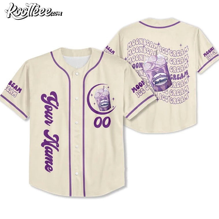 Benson Boone Moonbeam Ice Cream Mystical Magical Custom Baseball Jersey