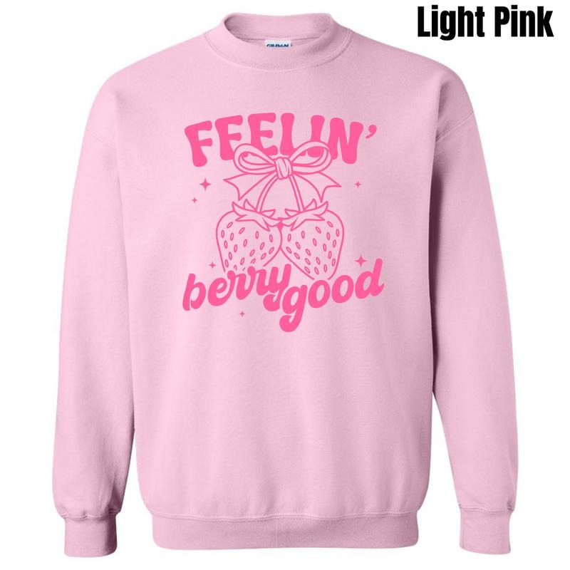 Berry Good Feelin Sweatshirt 'NLB' T-Shirts, Hoodie | WearSparks.com