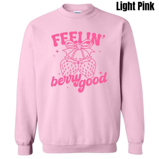 Berry Good Feelin Sweatshirt 'NLB' T-Shirts, Hoodie | WearSparks.com