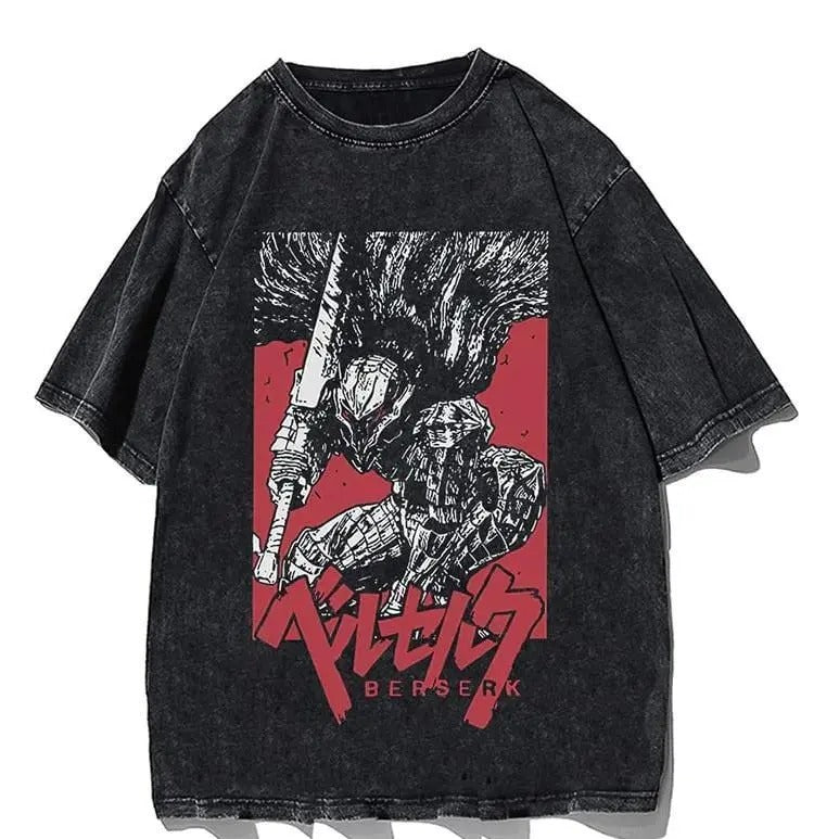 Berserker Guts Berserker Armor ,Anime All Size T-shirt Menswear Top, 100% Cotton, Crew Neck, Slight Stretch, Breathable &...