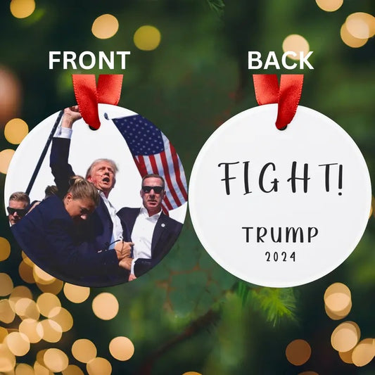 Best Donald Trump Ornament for Patriotic Christmas Tree Decor this Holidays,Donald Trump Keepsake Ornament,Perfect...