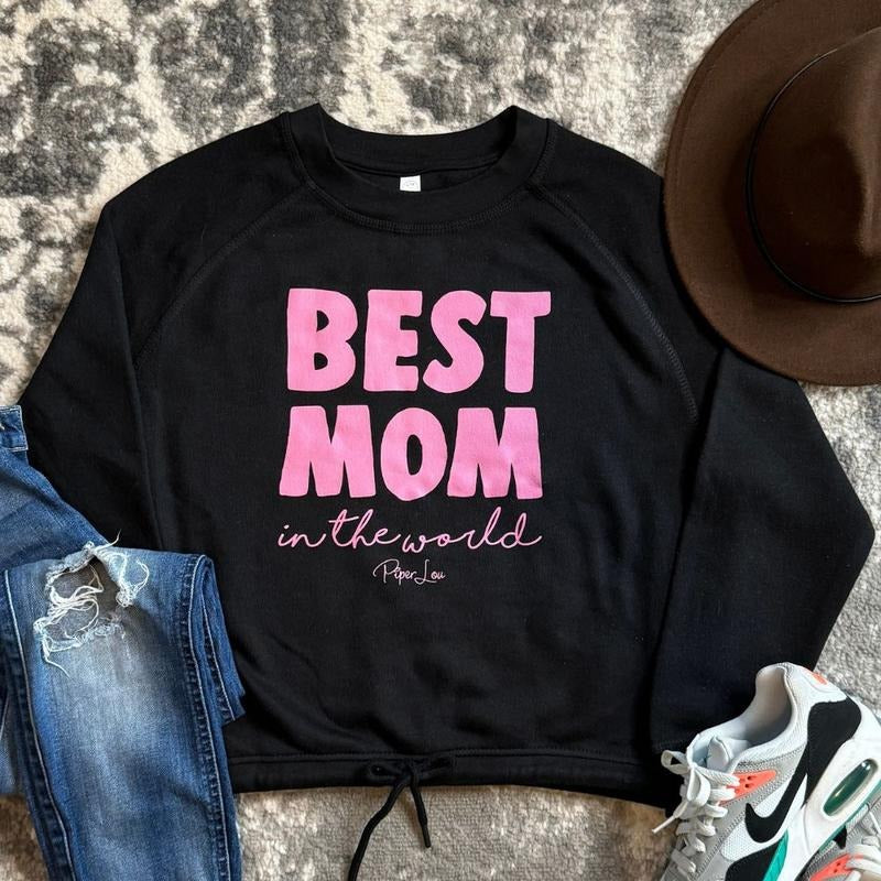 Best Mom In The World Color Premium Boxy Sweatshirt T-Shirts, Hoodie | WearSparks.com