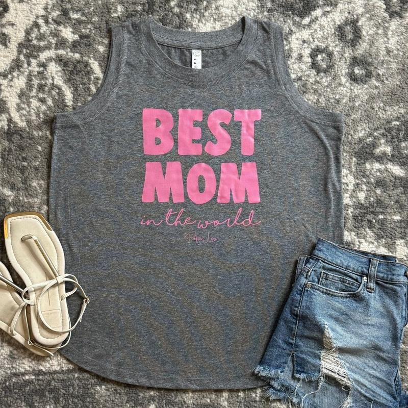 Best Mom In The World Color Premium Relaxed Fit Tank T-Shirts, Hoodie, Sweatshirt | WearSparks.com