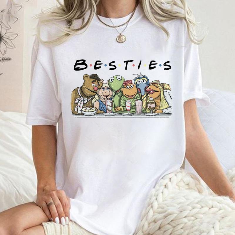 Besties Muppets Shirt, Friend Muppets T-shirt, Friend Sitcom Shirt, The Muppets Tee Shirt, Funny Muppets Shirt, Muppets...
