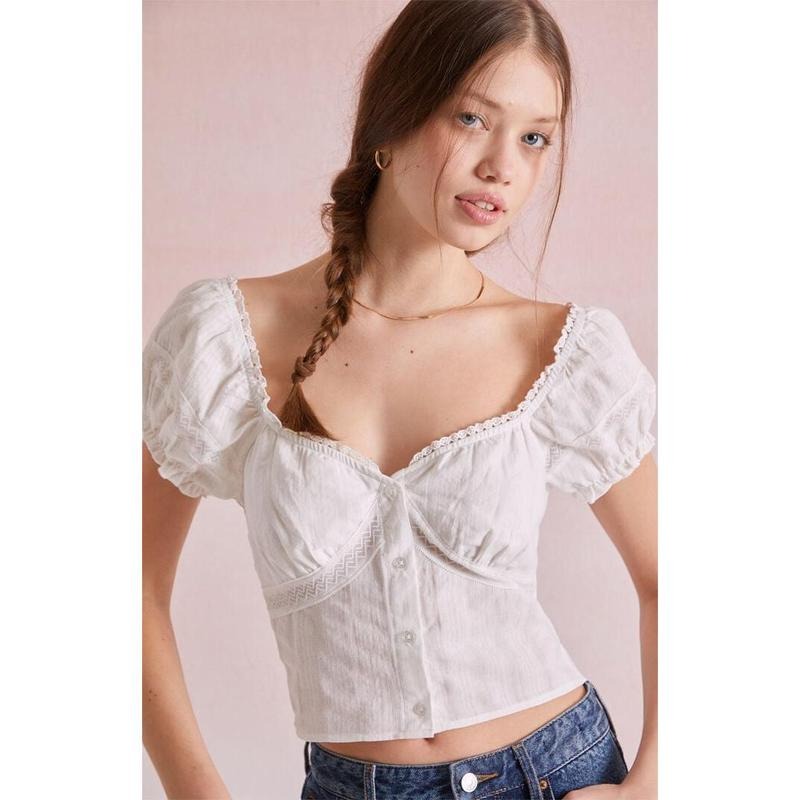 Beverly and Beck Women's Claudia Embroidered Top T-Shirts, Hoodie, Sweatshirt | WearSparks.com