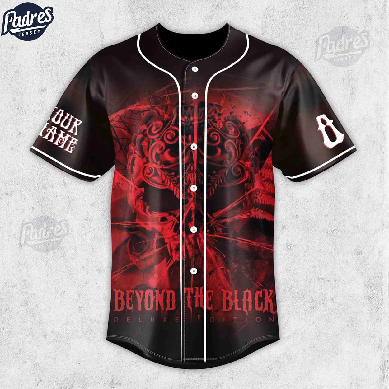 Beyond The Black Band Custom Baseball Jersey Shirt (Image 2)