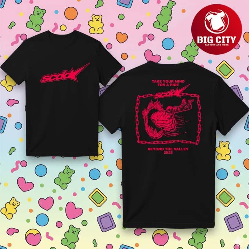 Beyond The Valley Steel City Dance Discs Two Sided Shirt