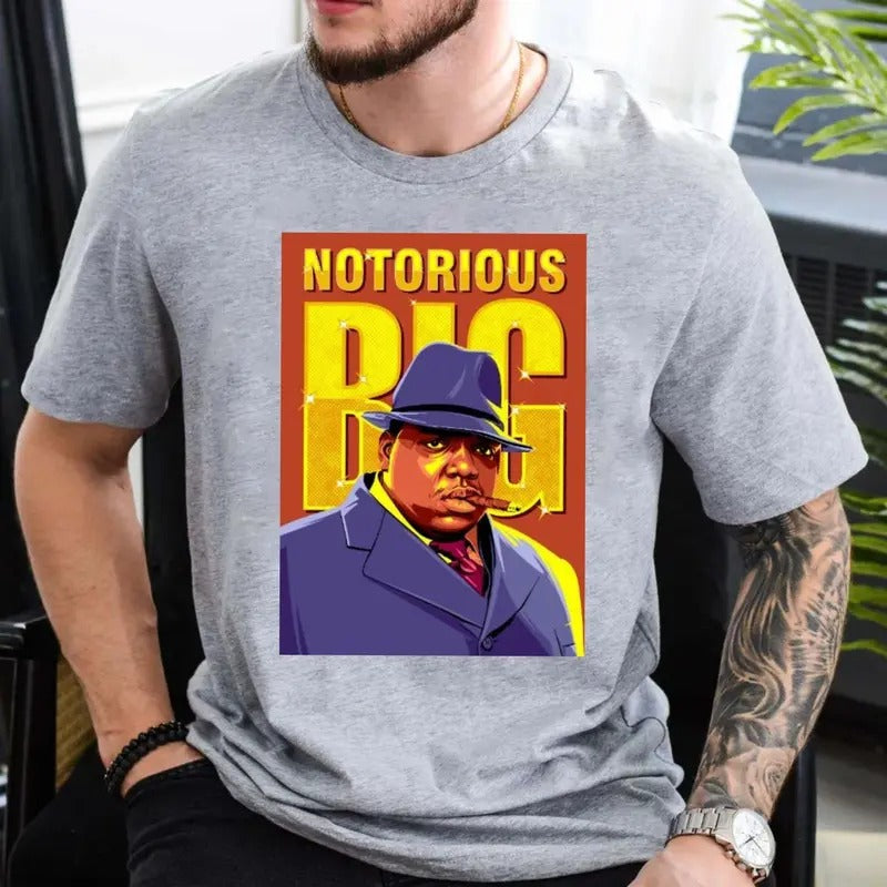 Big 90s Shirt, 90s Bootleg Tshirt, Rapper Shirt, Hip Hop Legends Tee, Gift For Hip Hop Lover, Unisex Short Sleeve Tee...