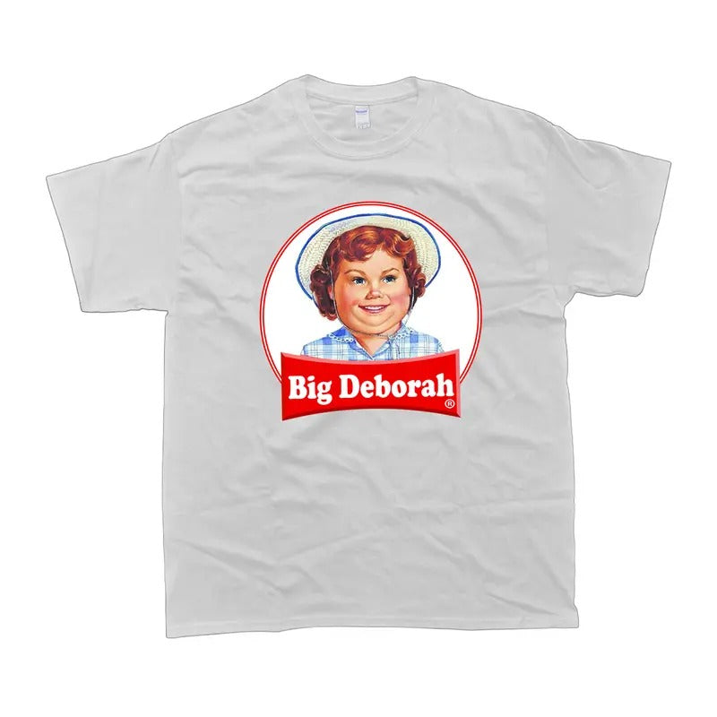 Big Deborah T-Shirt - Unisex Style Tee - 100% Cotton - Menswear, T-shirt Hoodie, Sweatshirt | WearSparks.com