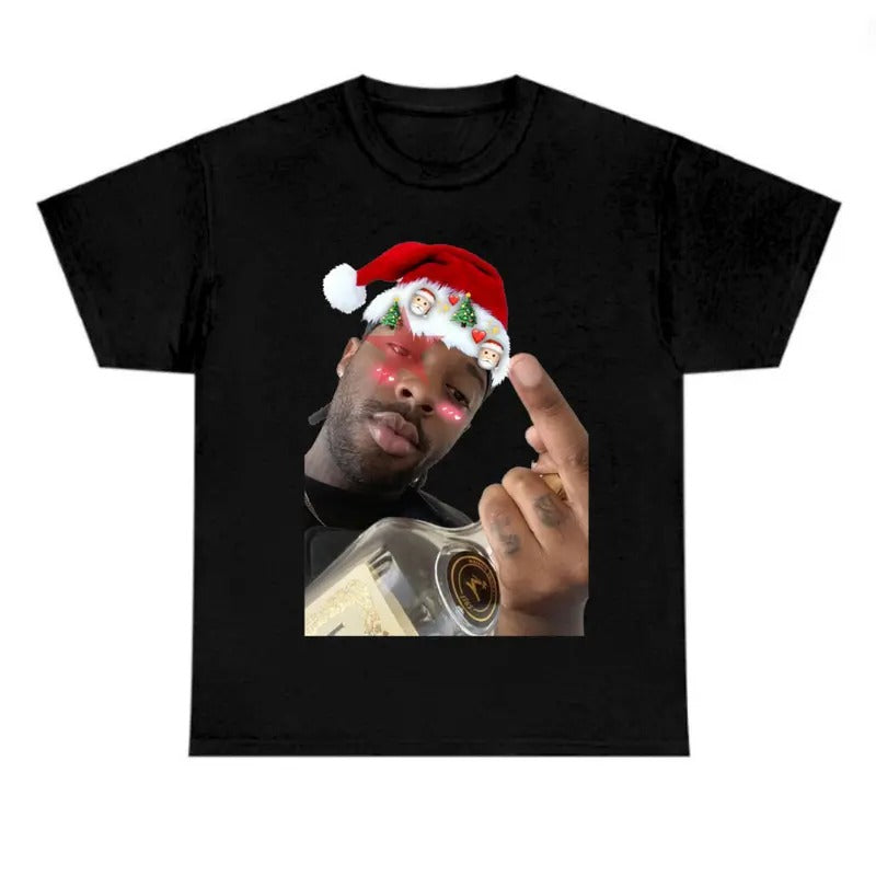 Big Face Christmas Brentt Red Star Faiyazz Shirt Hoodie, Sweatshirt | WearSparks.com