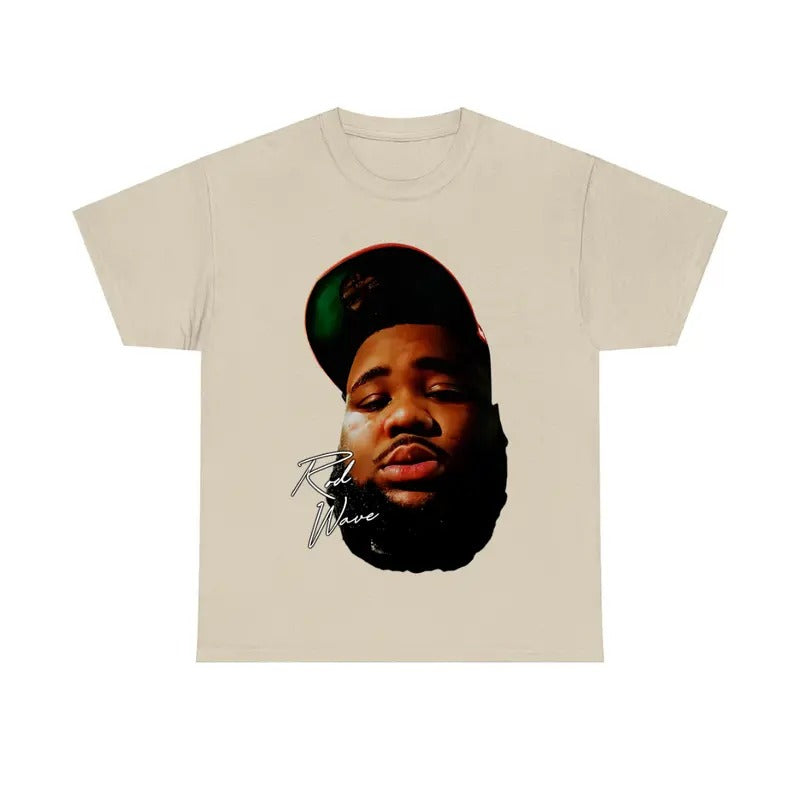 Big Face Rod Wave Sand Shirt - Rapper t shirt - hip hop shirt Hoodie, Sweatshirt | WearSparks.com
