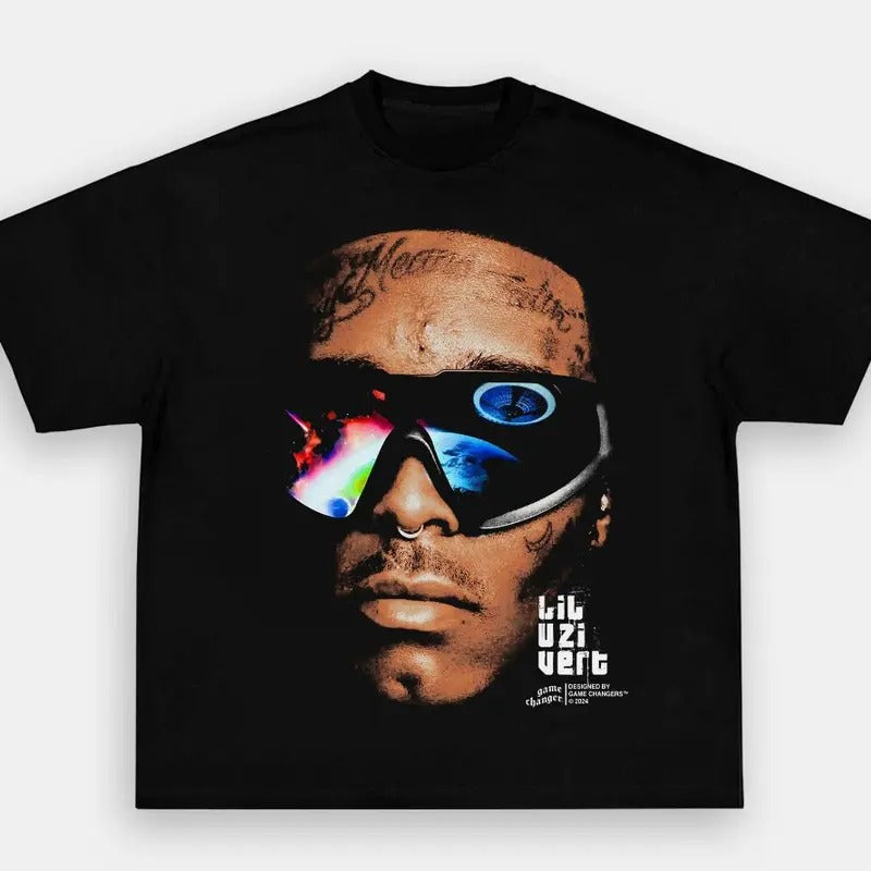 Big Face Uzi Signature Style Tee Hoodie, Sweatshirt | WearSparks.com