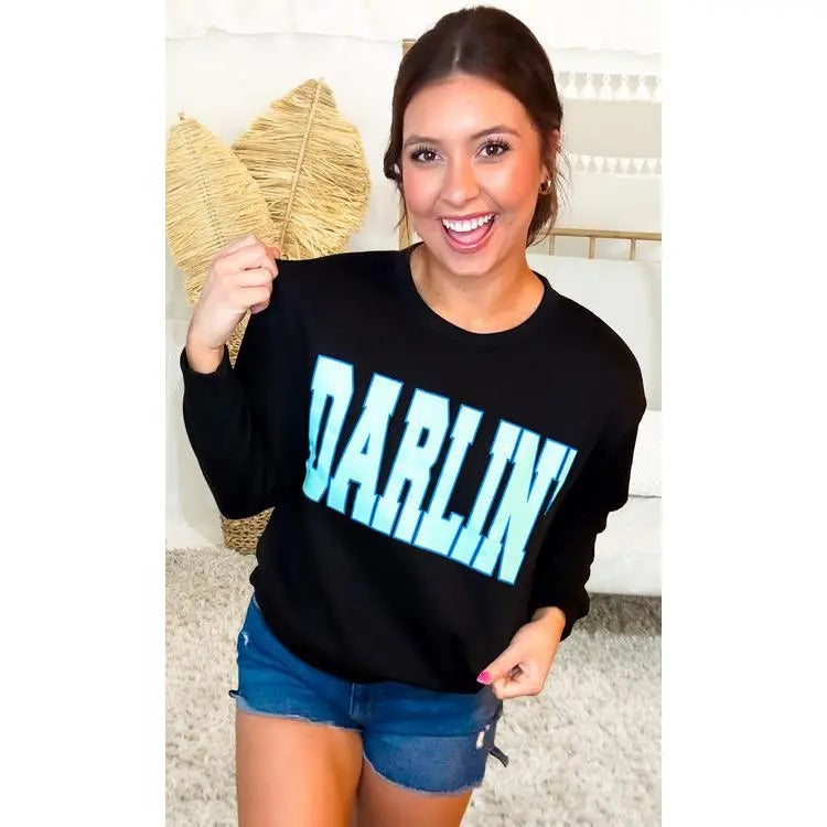 Big Letter DARLIN Sweatshirt T-Shirts, Hoodie | WearSparks.com