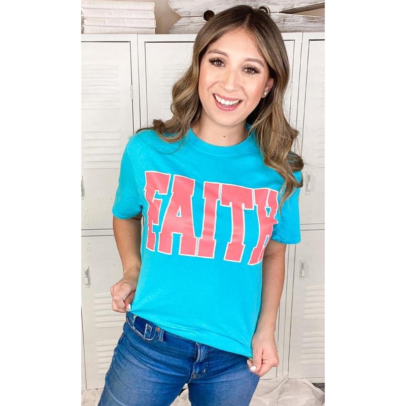Big Letter FAITH T-Shirt Hoodie, Sweatshirt | WearSparks.com